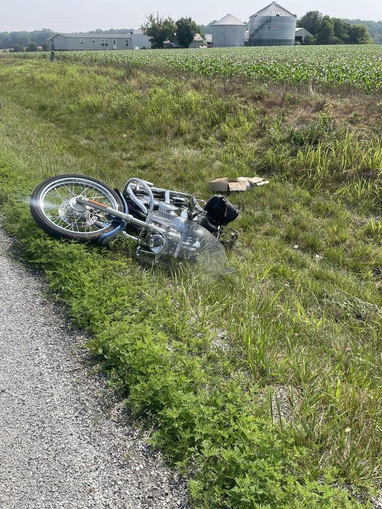 Motorcycle Crash State Road 135 South