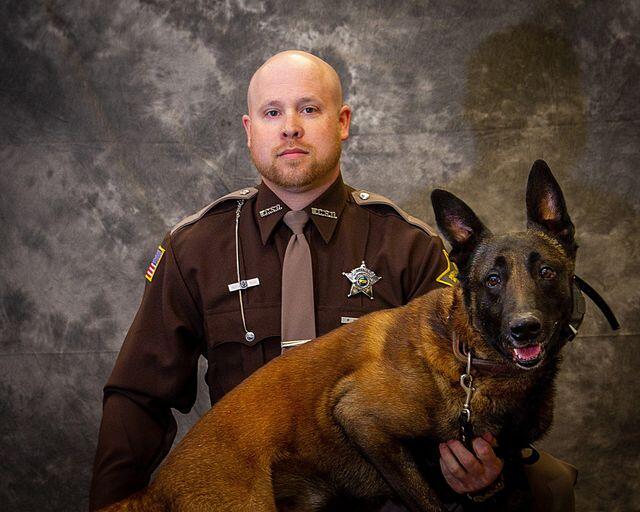 K9 TOBY AND HANDLER