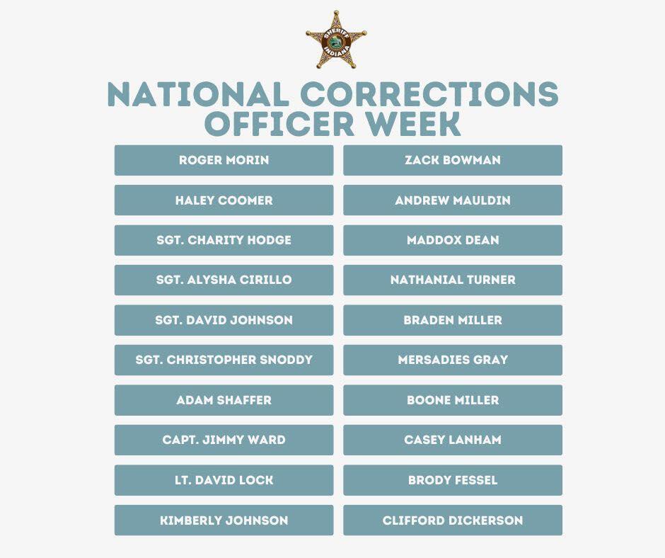 Corrections Officer Week (05/11/2026) - Press Releases - Washington ...
